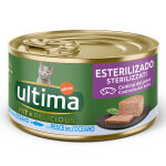 24 x 85g ultima fit & delicious strilis au poisson de l'ocan, nourriture humide pour chat