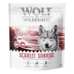 1kg wolf of wilderness  scarlet sunrise  saumon et thon - sans c�r�ales croquettes pour chien
