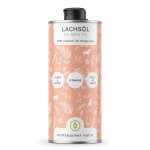 1litre d'huile de saumon wolfsbacher natur compl�ment alimentaire pour chien