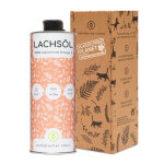 1litre d'huile de saumon wolfsbacher natur complment alimentaire pour chien