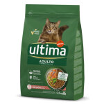 2, 5kg adult saumon riz ultima pour chat - croquettes pour chat