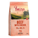 2, 5kg purizon adult b?uf, poulet sans c�r�ales - croquettes pour chat