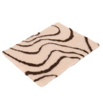 Tapis grand chien vetbed isobed sl l150 l100cm crme / brun - tapis pour chien