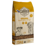 2 x 15 kg de nourriture pour chien carrier original s�che