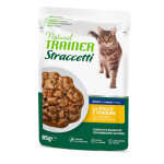 22 x 85 g lamelles en sauce au poulet de natural trainer, nourriture humide pour chats 22 x 85 g lamelles en sauce au poulet de natural trainer, nourriture humide pour chats