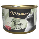 24 x 185g dinde, lapin miamor proies fines nourriture humide pour chats 24 x 185g dinde, lapin miamor proies fines nourriture humide pour chats
