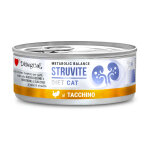 12 x 85 g disugual metabolic balance struvite cat � la dinde, nourriture humide pour chat