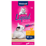 24x15g vitakraft friandises liquides poulet, taurine - friandises pour chat