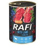 24x400g rafi adult avec agneau, myrtille et canneberge nourriture pour chien humide 24x400g rafi adult avec agneau, myrtille et canneberge nourriture pour chien humide