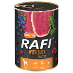 24x400g rafi adult avec canard, myrtille et canneberge nourriture pour chien humide 24x400g rafi adult avec canard, myrtille et canneberge nourriture pour chien humide