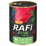 24x400g rafi adult avec gibier, myrtille et cranberry nourriture pour chien humide 24x400g rafi adult avec gibier, myrtille et cranberry nourriture pour chien humide