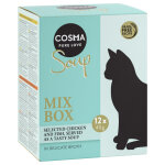48x40g cosma soup lot mixte i (4 vari�t�s) - p�t�e pour chat