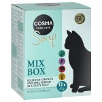 12x40g cosma soup lot mixte ii (4 saveurs) - p�t�e pour chat