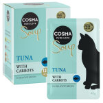 24x40g cosma soup thon, carotte - pte pour chat