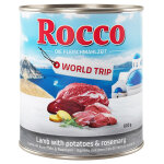 6x800g rocco tour du monde gr�ce - p�t�e pour chien