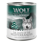 24x800g the taste of the mediterranean wolf of wilderness - nourriture pour chien