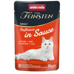 48x85 g poulet veau animonda vom feinsten raffinesse nourriture humide pour chat