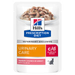 48x85g c / d urinary stress saumon pour chat hill's prescription diet