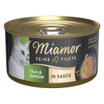 24x85g filets fins en sauce thon, légumes miamor - pâtée pour chat 24x85g filets fins en sauce thon, légumes miamor - pâtée pour chat