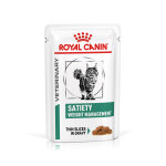 48x85g royal canin veterinary diet satiety weight management - sachet pour chat