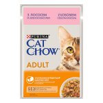 26x85g cat chow saumon - pte pour chat