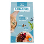 2kg kitten poulet sanabelle croquettes pour chaton