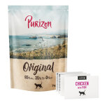 2kg purizon kitten poulet, poisson sans c�r�ales - croquettes pour chat