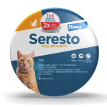 2x seresto chat collier antiparasitaire tiques et puces 38cm