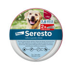2x seresto grand chien >8 kg 70cm - 2 colliers antiparasitaires pour tiques, puces et poux