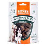 120g friandises boxby superfood, canard, petits pois et cranberries - pour chien
