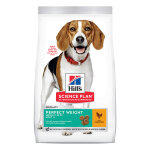 12kg adult 1 + perfect weight medium poulet hill's science plan croquettes pour chien