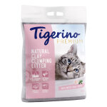 2x12kg litière tigerino canada style, senteur roses blanches - pour chat 2x12kg litière tigerino canada style, senteur roses blanches - pour chat