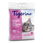 2x12kg litière tigerino canada style, senteur talc - pour chat 2x12kg litière tigerino canada style, senteur talc - pour chat