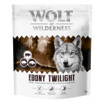 4x1kg wolf of wilderness  ebony twilight  sanglier et buffle sans c�r�ales croquettes pour chien