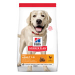 14kg adult 1 - 5 light large poulet croquettes hill's science plan pour chien