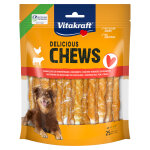 2x300g vitakraft chews deli rouleaux  mcher au poulet s friandises pour chien
