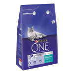 2x3kg adulte poisson de mer c�r�ales compl�tes purina one - croquettes pour chat