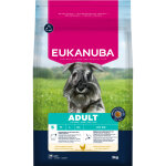 2x3kg eukanuba premium nutrition adult small breed poulet sec