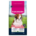 3kg eukanuba premium nutrition senior small & medium breed agneau & riz nourriture s�che pour chiens
