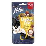 4x60g party mix : original felix friandises pour chat
