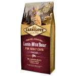 2x6kg adult sterilised agneau - sanglier carnilove croquettes pour chat 2x6kg adult sterilised agneau - sanglier carnilove croquettes pour chat