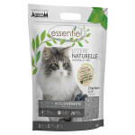 2x6l litire naturelle essentiel charbon actif - pour chat