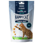 70g happy cat culinary crunchy snack, cabillaud - friandises pour chat 70g happy cat culinary crunchy snack, cabillaud - friandises pour chat