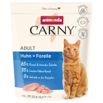 350g animonda carny adult poulet, truite - croquettes pour chat