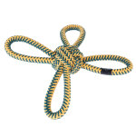 Nomad tales spirit jouet en corde avec balle 36 x 8 cm chien