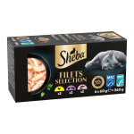 36x 60g sheba filets pack mixte�ii (3�vari�t�s) nourriture humide pour chats