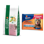 3kg adult saumon, riz affinity libra croquettes pour chat + 4x85g sachets brekkies offerts !