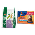 3kg adult sterilised poulet affinity libra croquettes pour chat + 4x85g sachets brekkies offerts !