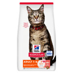3kg hill's science plan adulte 1 - 6 saumon croquettes pour chat