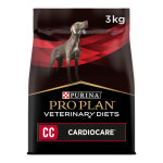 Lot conomique: 2x 3kg purina pro plan veterinary diets cc cardio care nourriture sche pour chiens